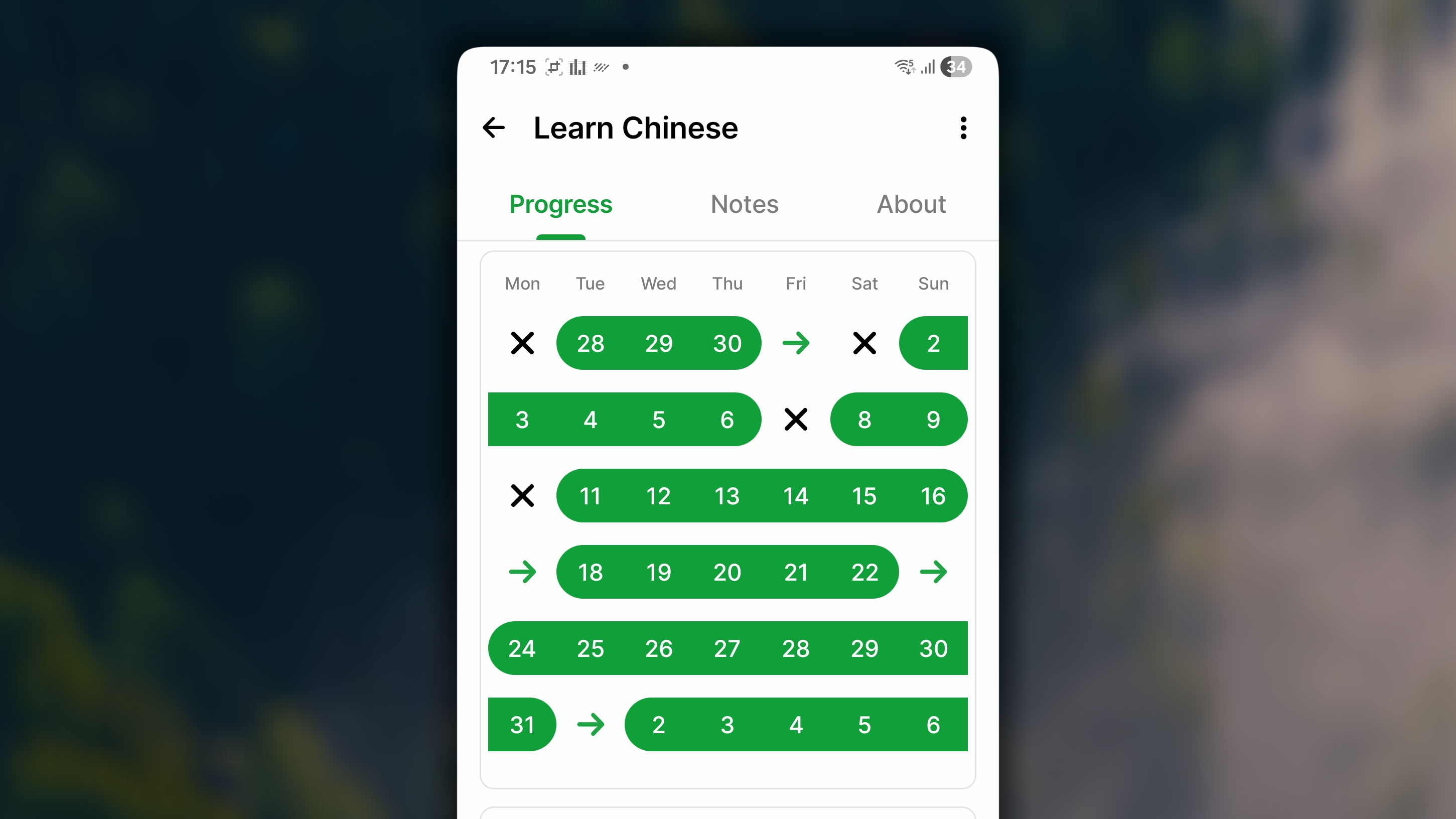 Calendar Good Habit Single Android
