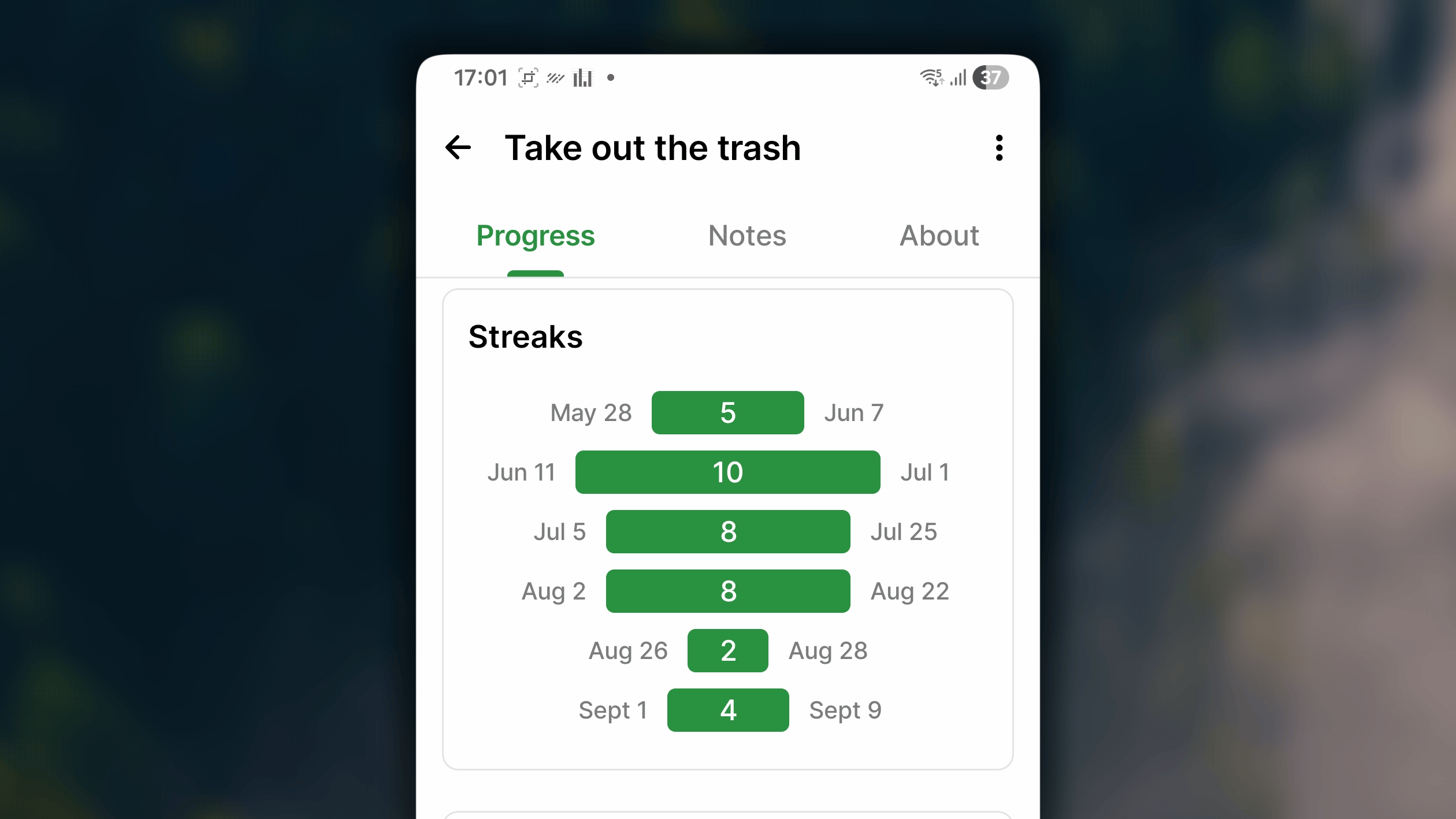 Streaks Daily Good Habit Single Android