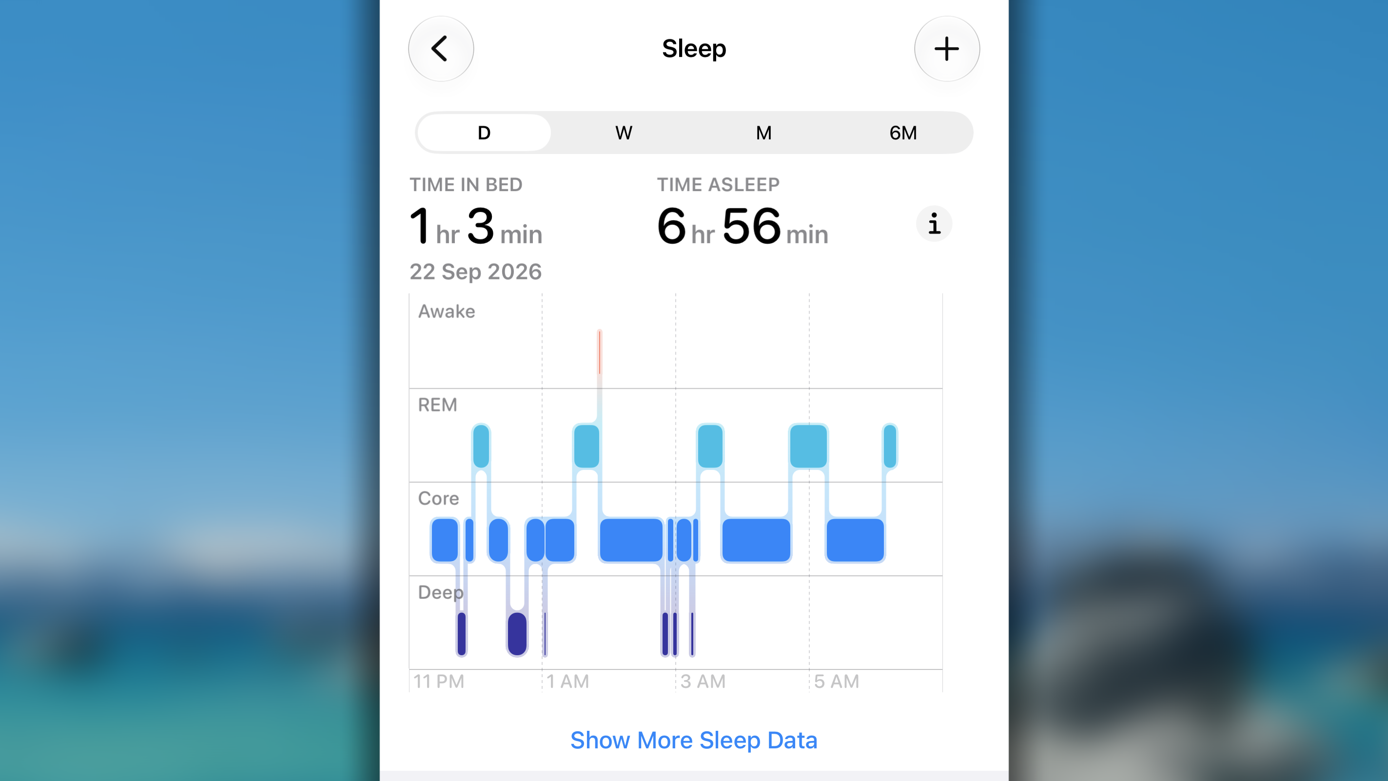 Applehealth Sleep Dataa
