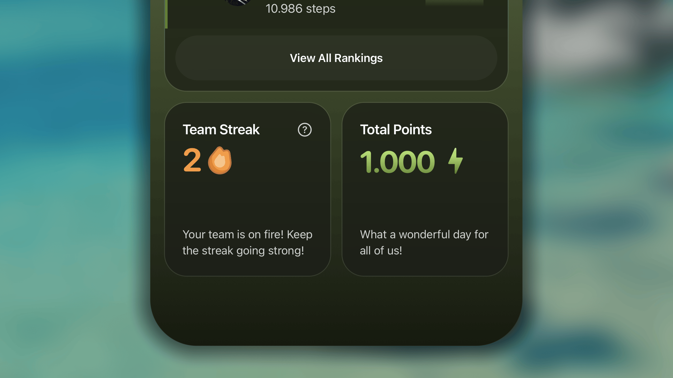 Challenge Team Streak&point
