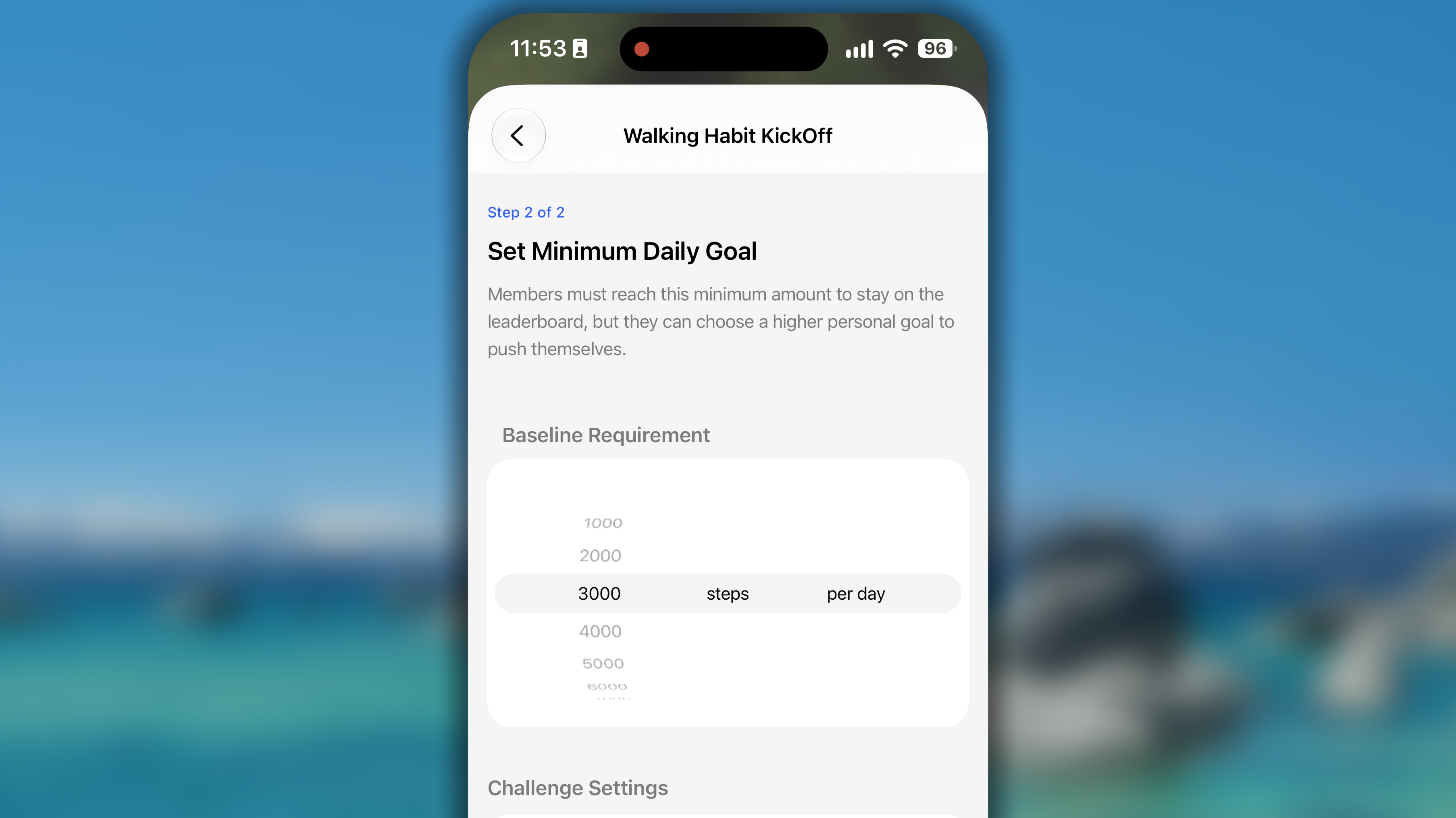 Challenge Rule Goal3