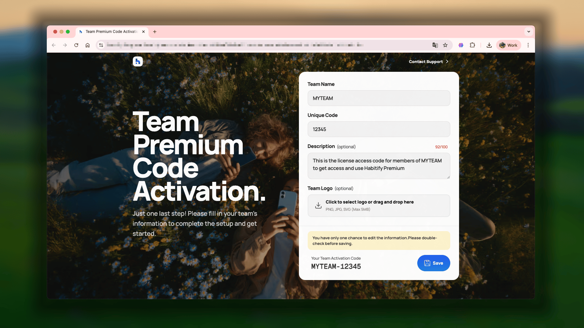 Team Code Setup