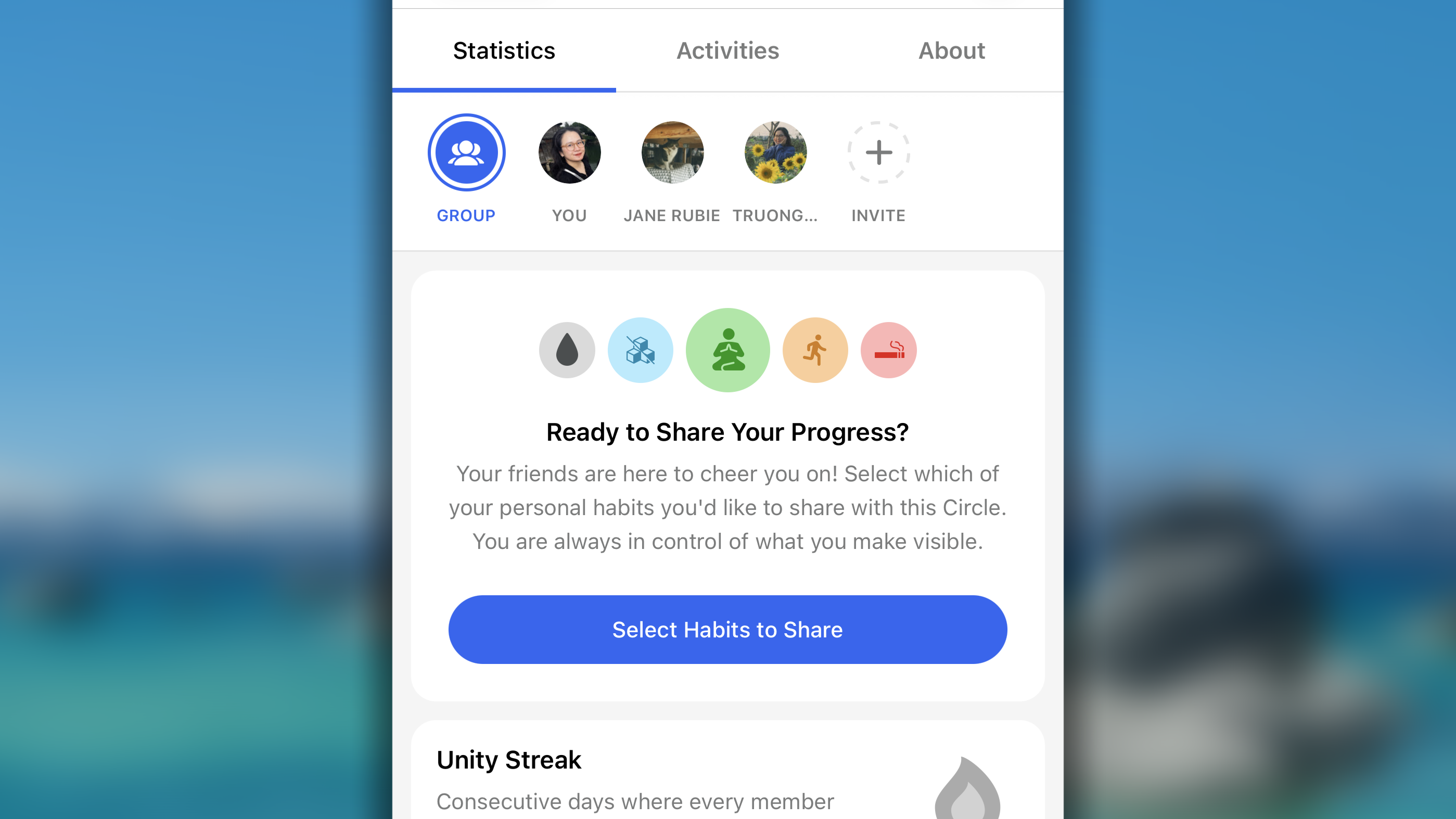 Circle Select Habitto Share