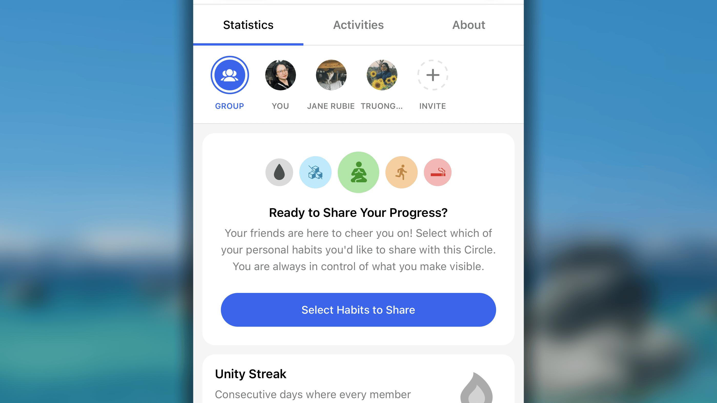 Circle Select Habitto Share