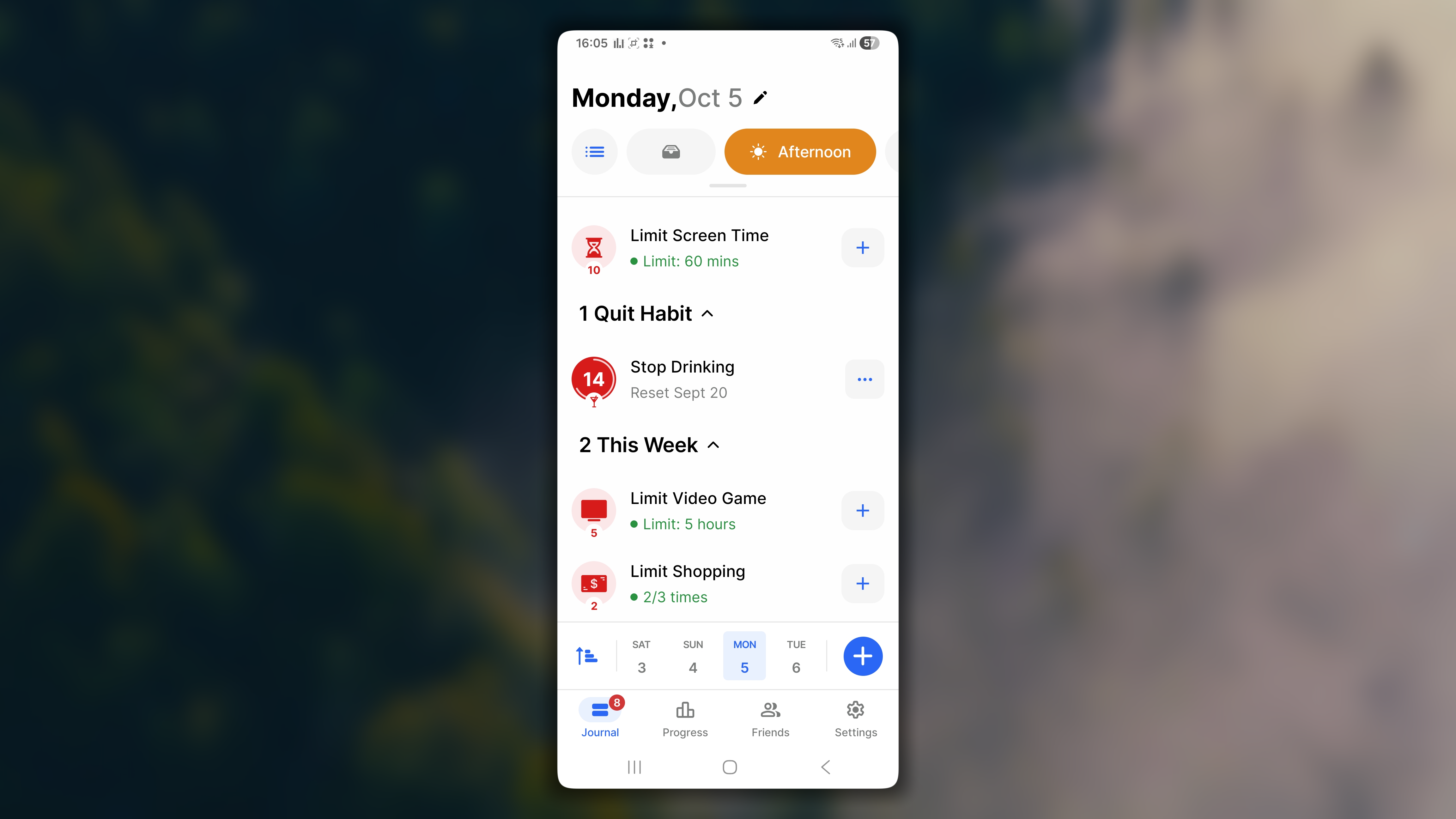 Bad Habit Dayview Android