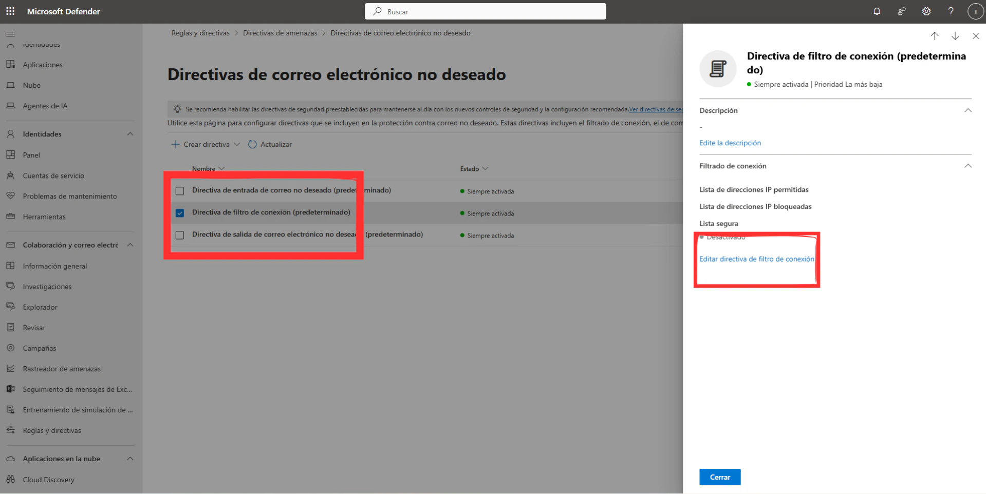 Whitelisting Microsoft defender
