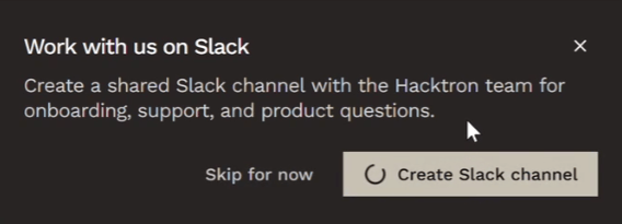 Slack invite