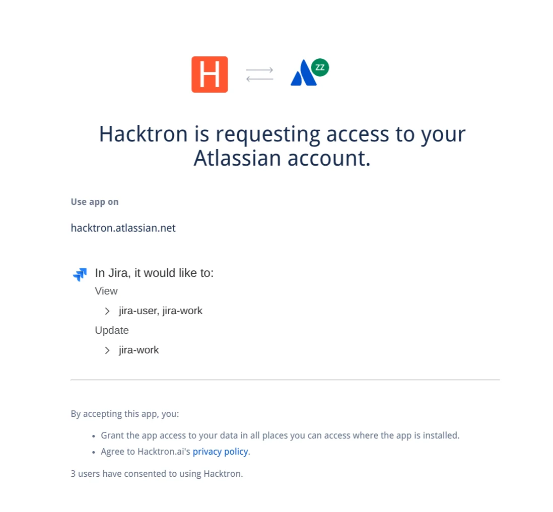 Jira authorization