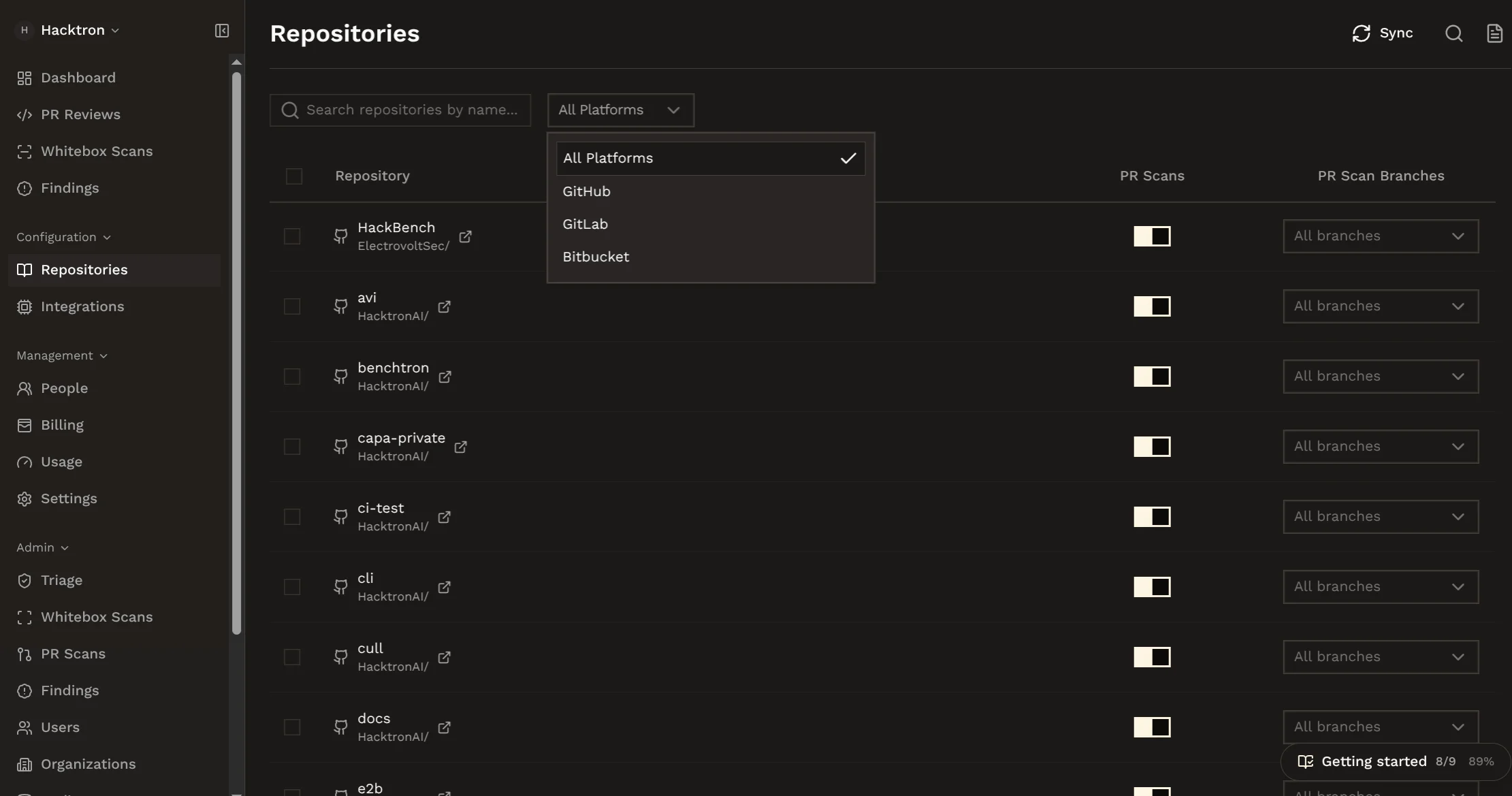 Repositories