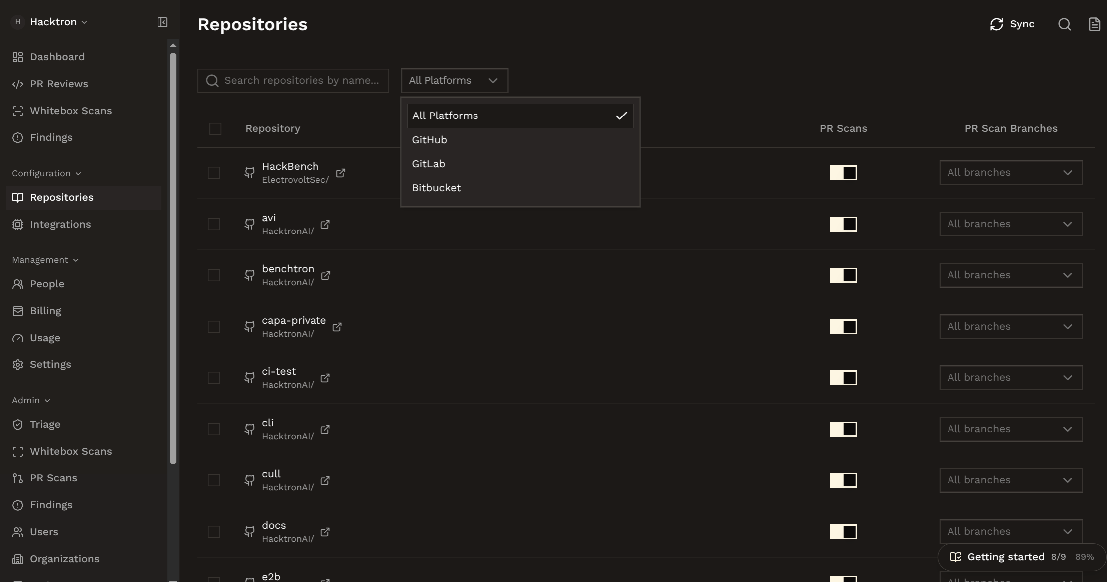 Repositories