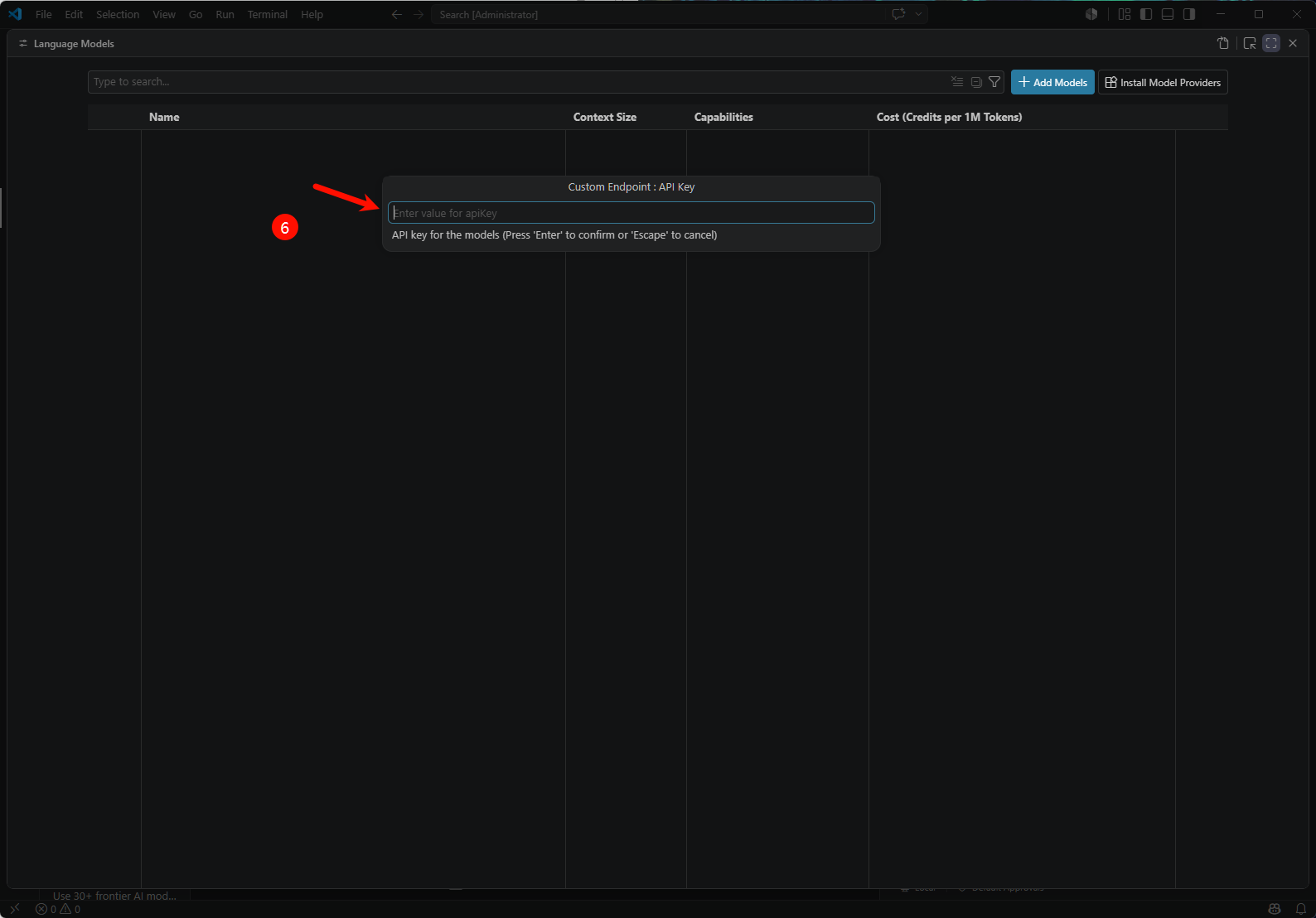 输入 HaiToken API Key