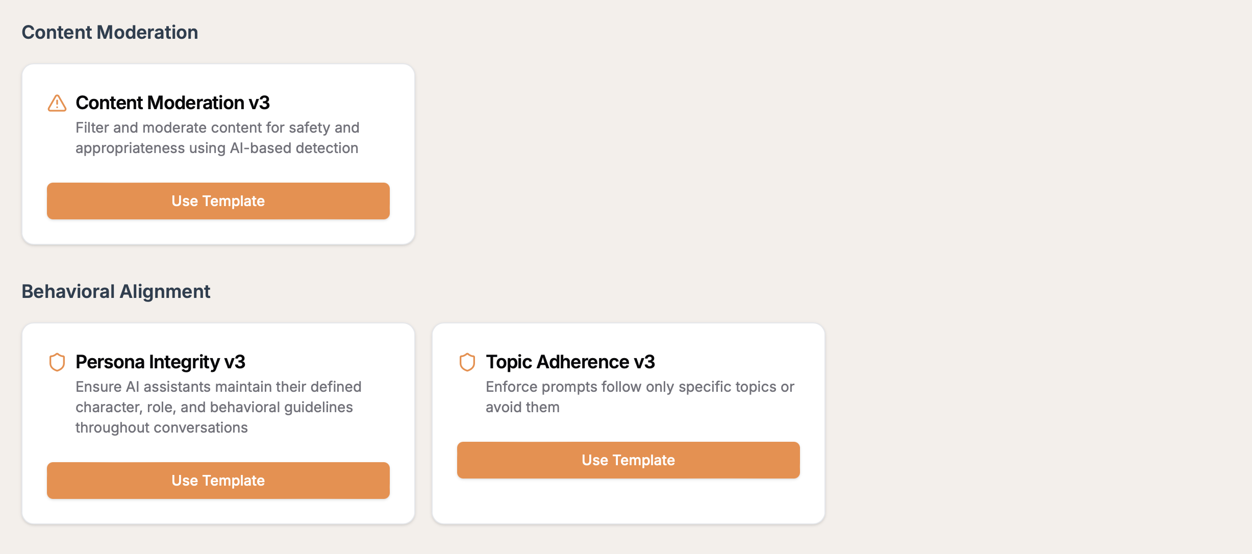 Guardrails and Policies