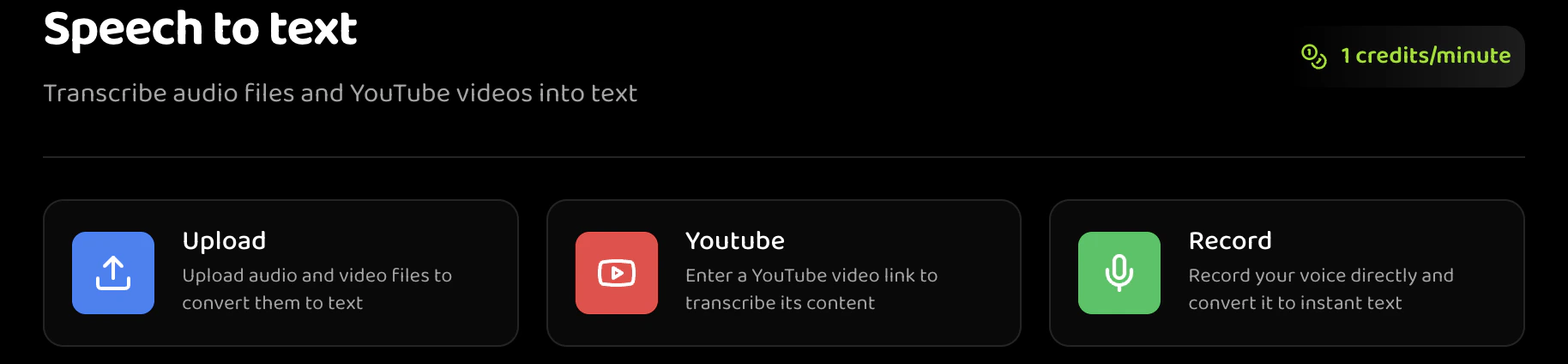 Supported file types for upload