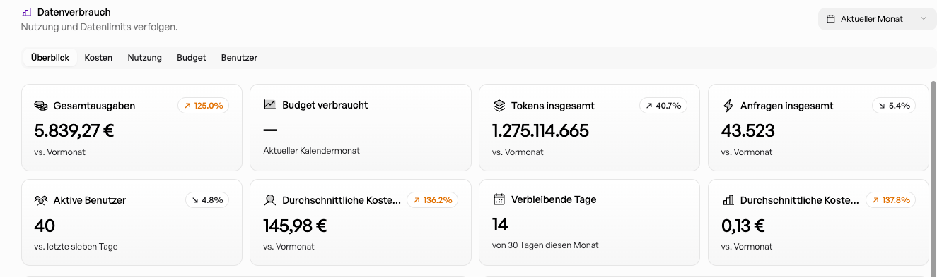 Admin Handbuch Ohne Limit Beispiel Datenverbrauch