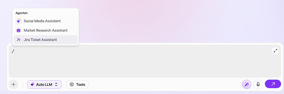 Werkzeug Als Tool Nutzen Schrägstrich Im Chat 1