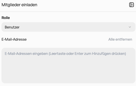 Admin Handbuch Einladungslink Erstellen