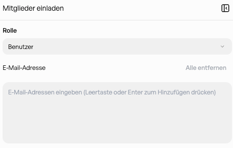Admin Handbuch Einladungslink Erstellen