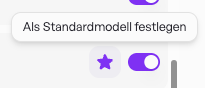 Admin Handbuch KI Chat Modelle Standard Festlegen Toggle