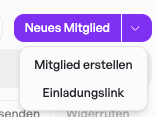 Admin Handbuch Neues Mitglied User Erstellen