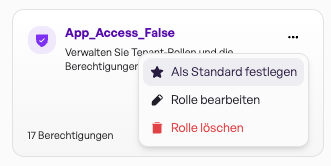 Admin Handbuch Rolle Als Standard