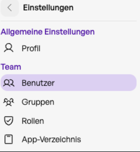 Admin Handbuch User Verwaltung