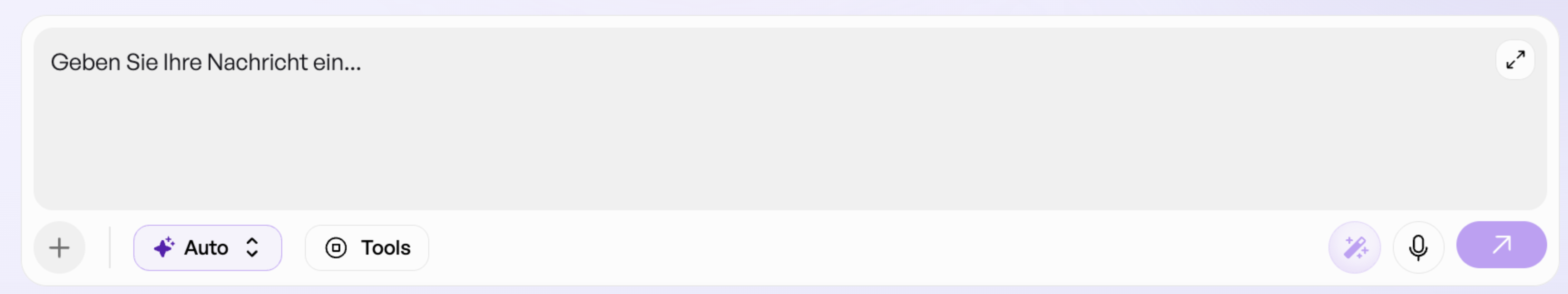 Chat Orchestrator Neu Anlegen Input Feld