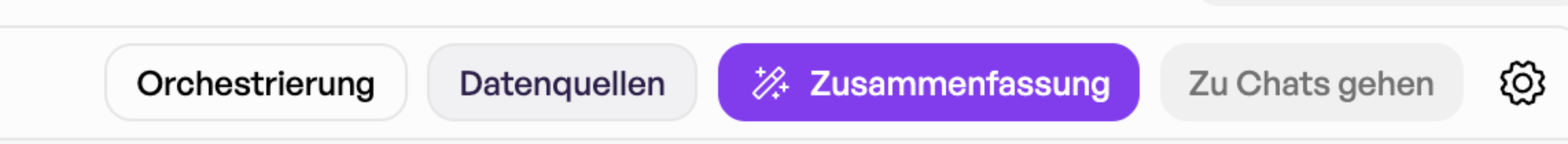 Orchestrierung Übersich Datenquellen