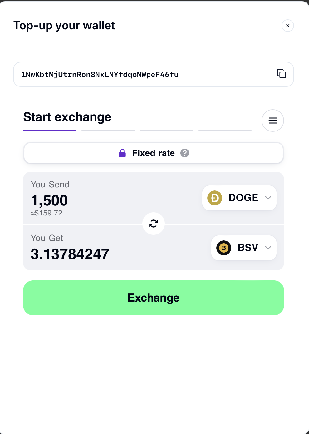 Crypto Top Up