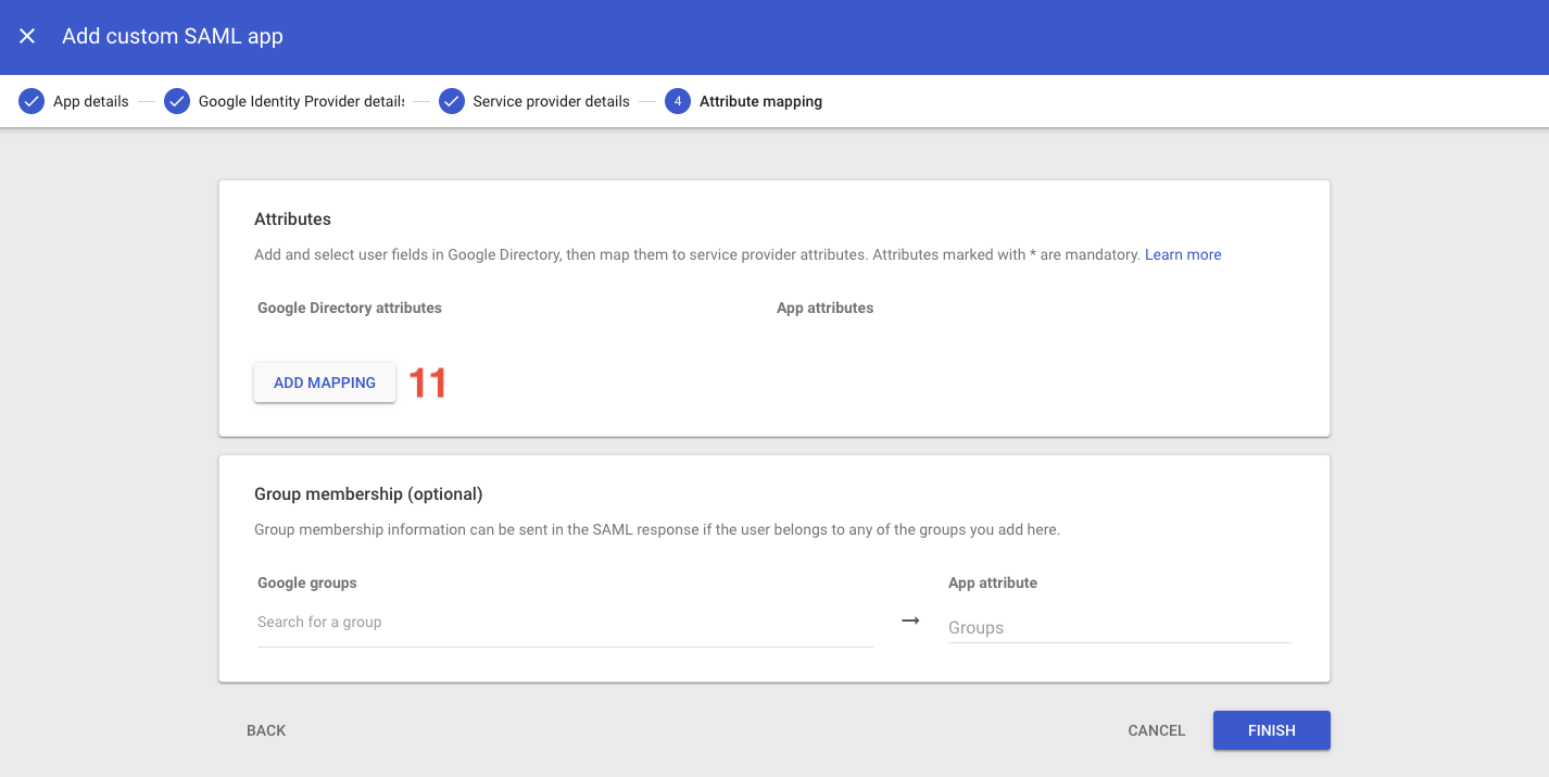 Provide Service Provider details