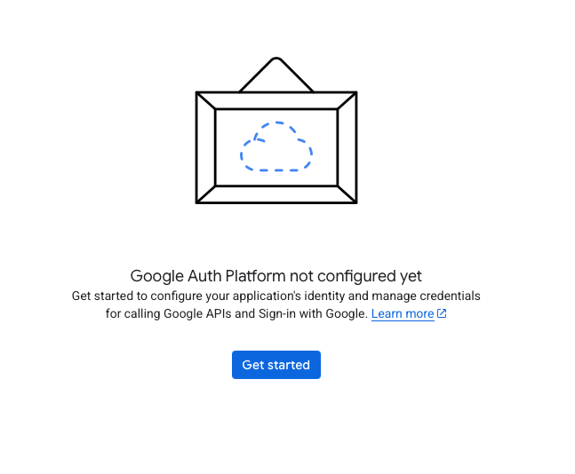 Google auth configuration