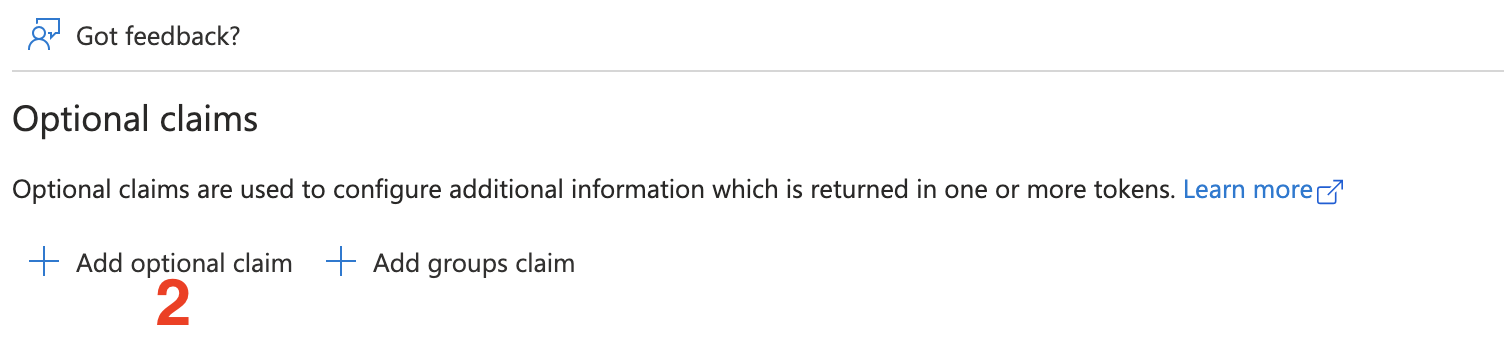 Add new optional token claim