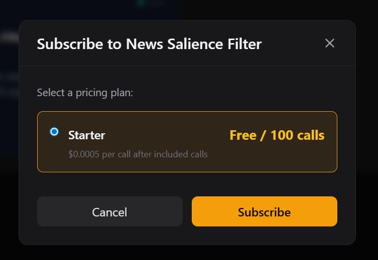 Agent Marketplace — Confirm plan