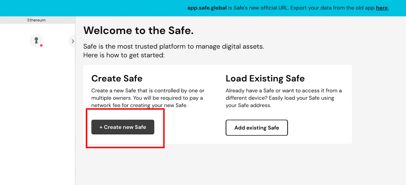 Create Wallet