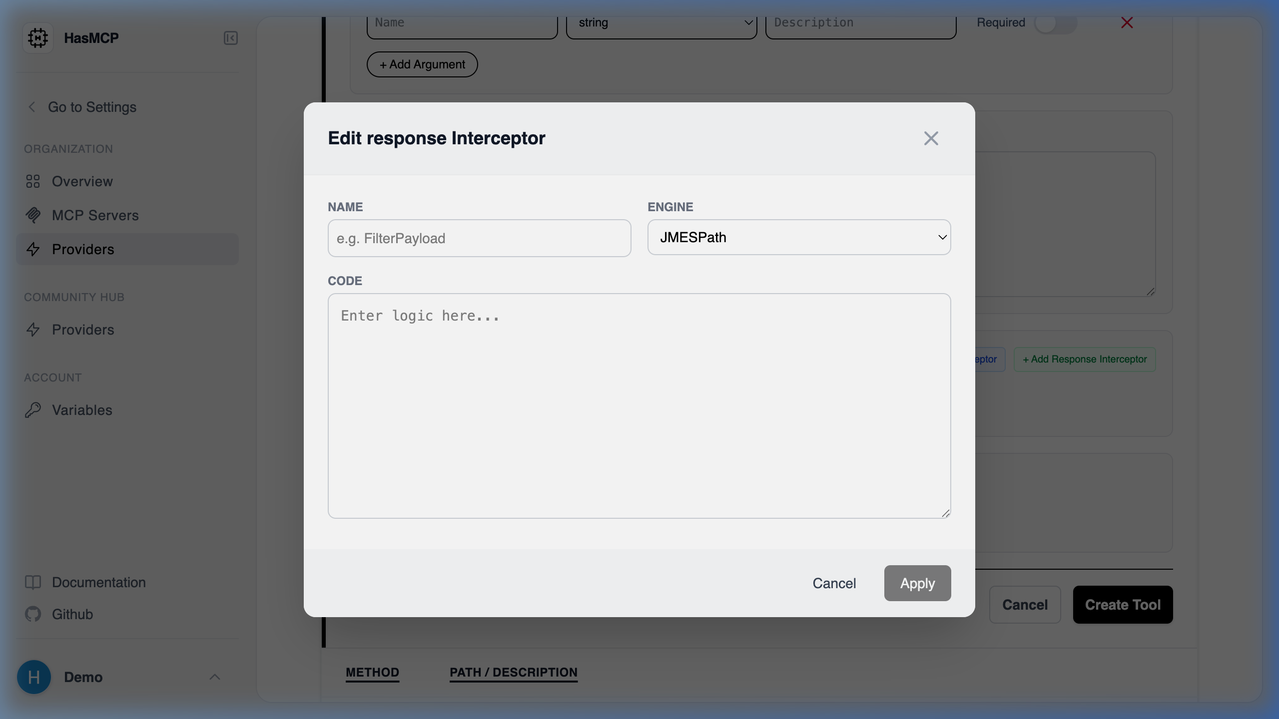 Data Transformation UI