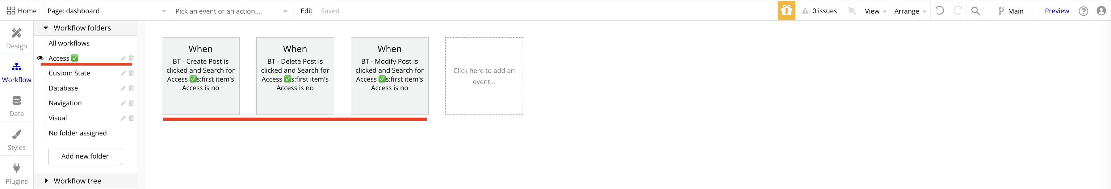 Screen Workflows Access2✅