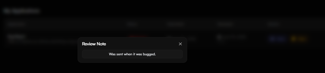 Review Note UI