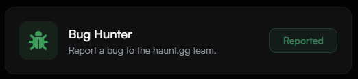 Bug Hunter Badge