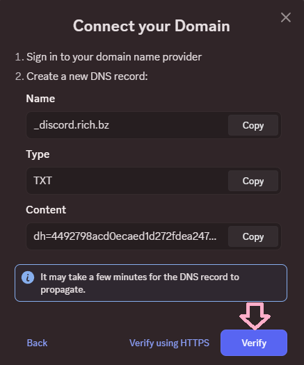 Domain Verify