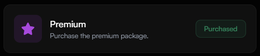 Premium Badge