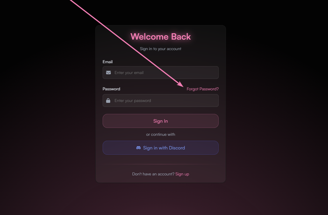 Reset Password