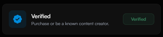 Verified Badge