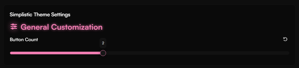 Simplistic Theme Preview