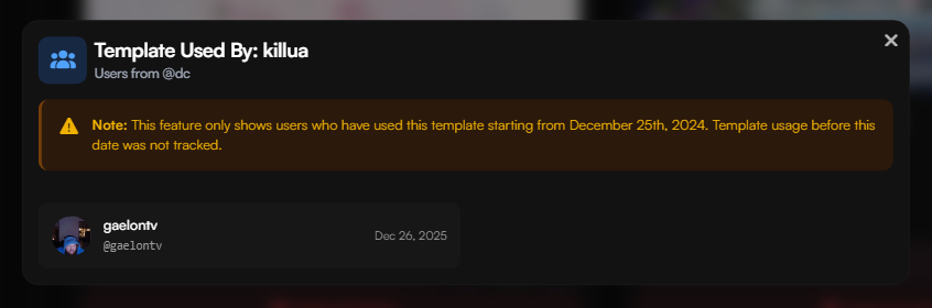 Template Uses Interface