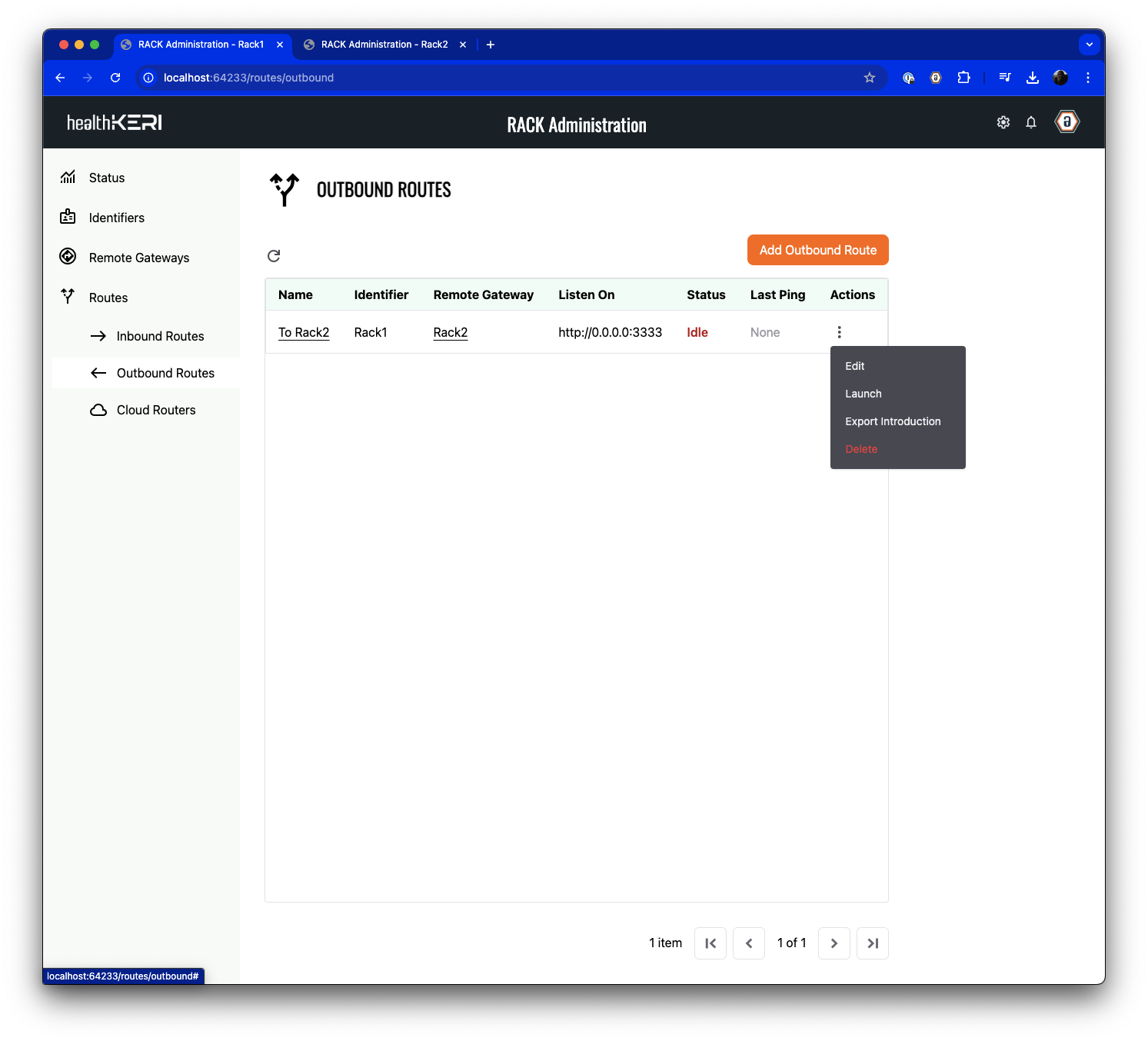 Create Remote Gateway