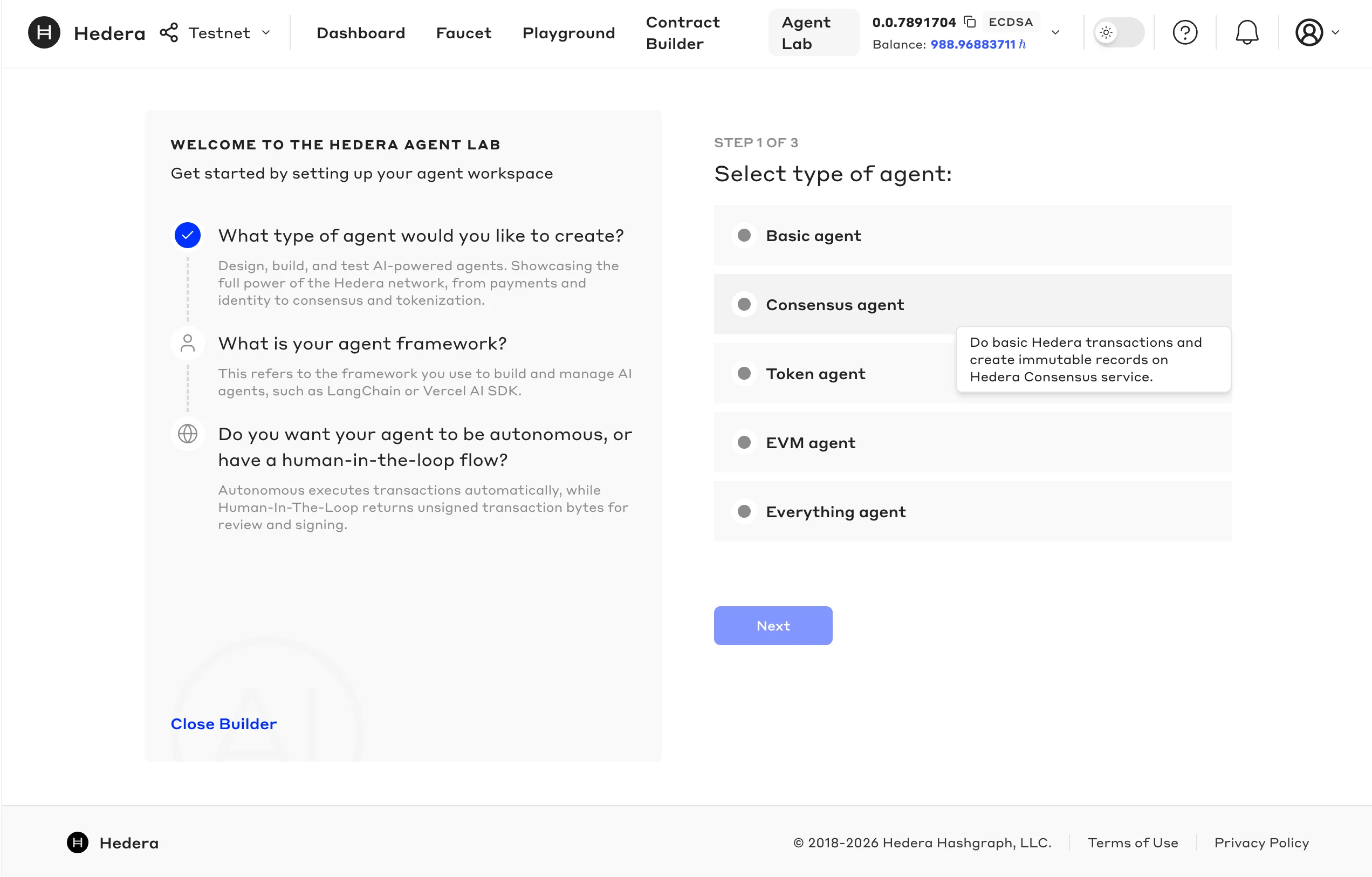 Agent Builder