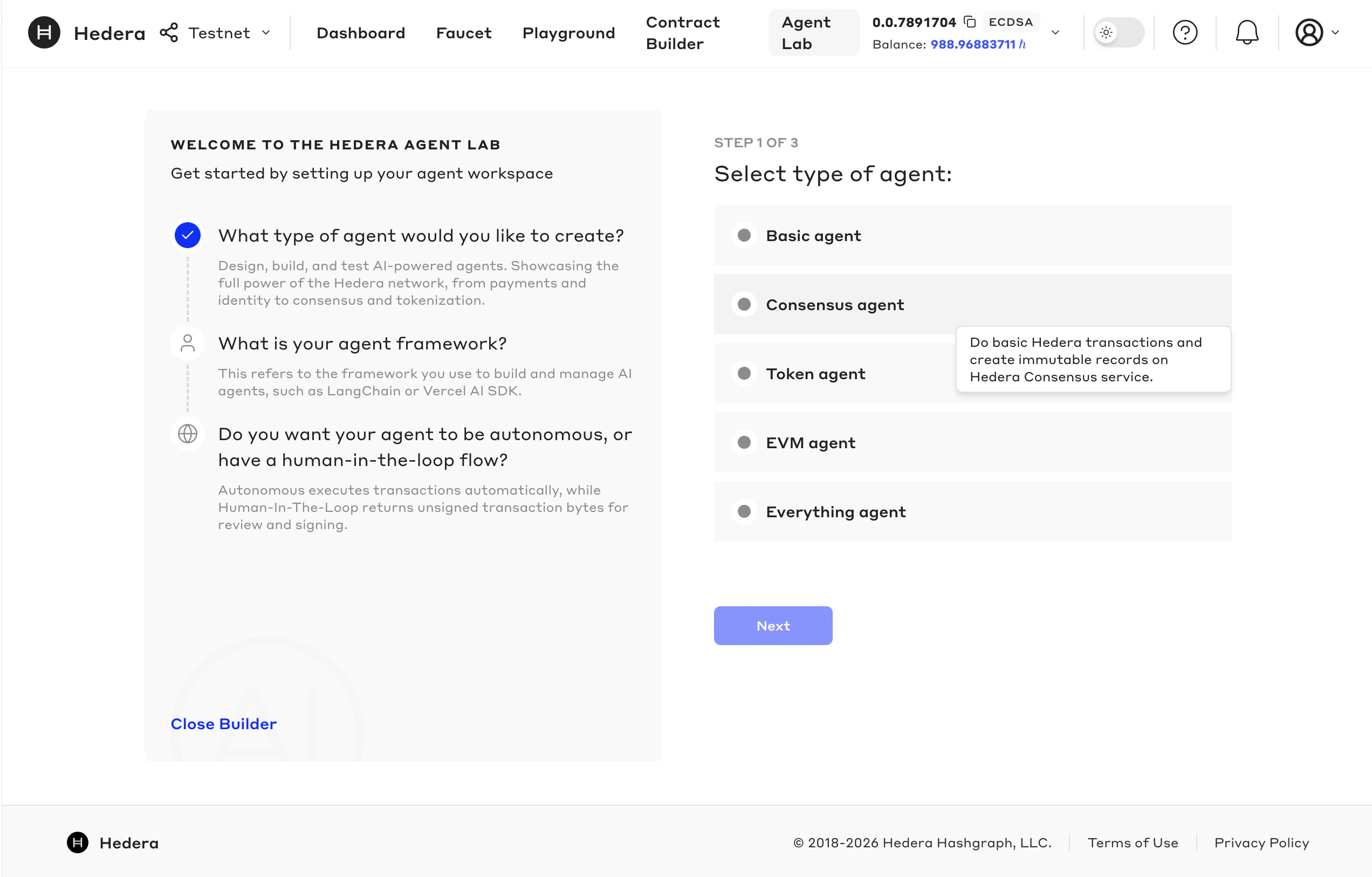 Agent Builder