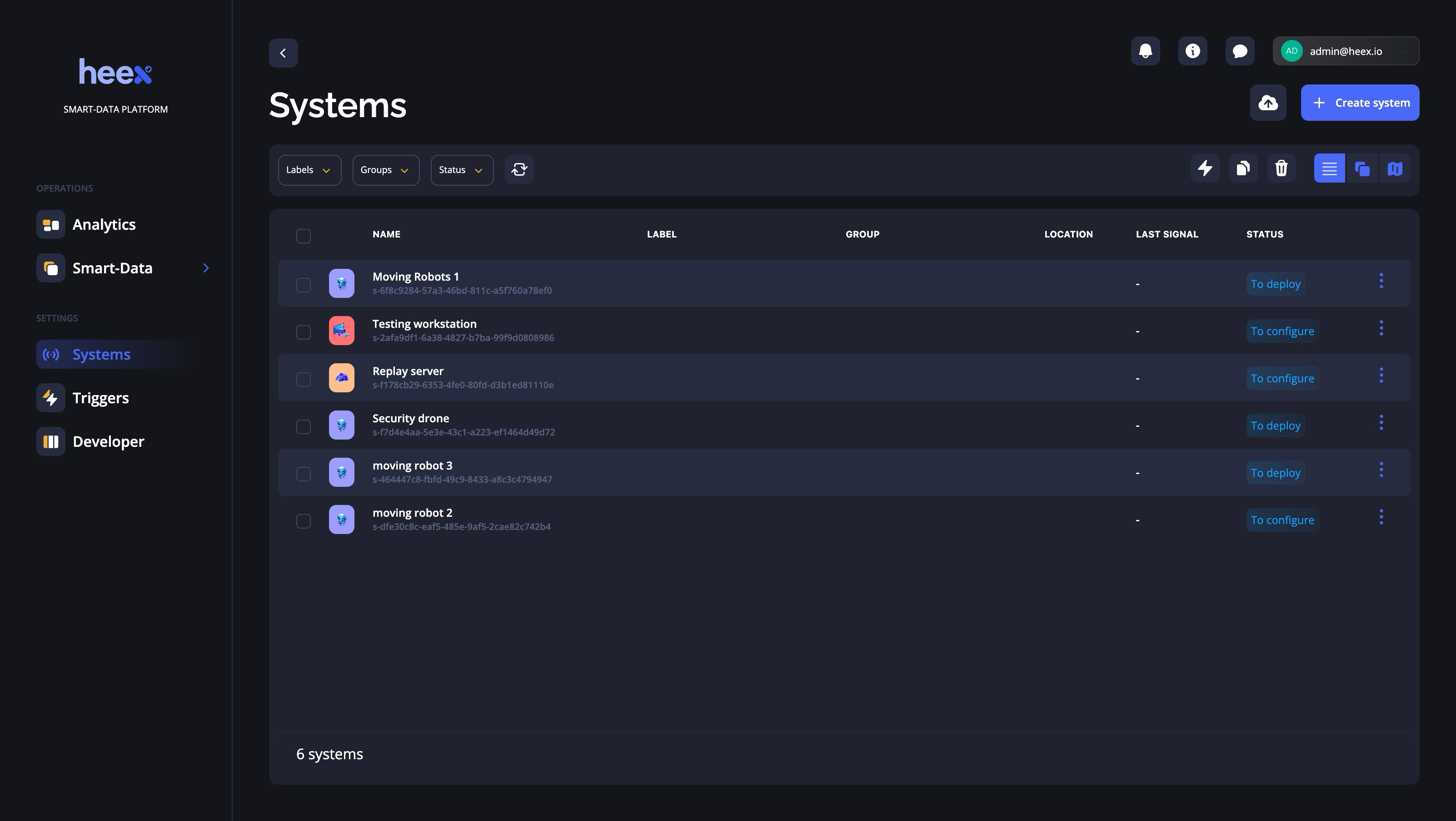 Systems
