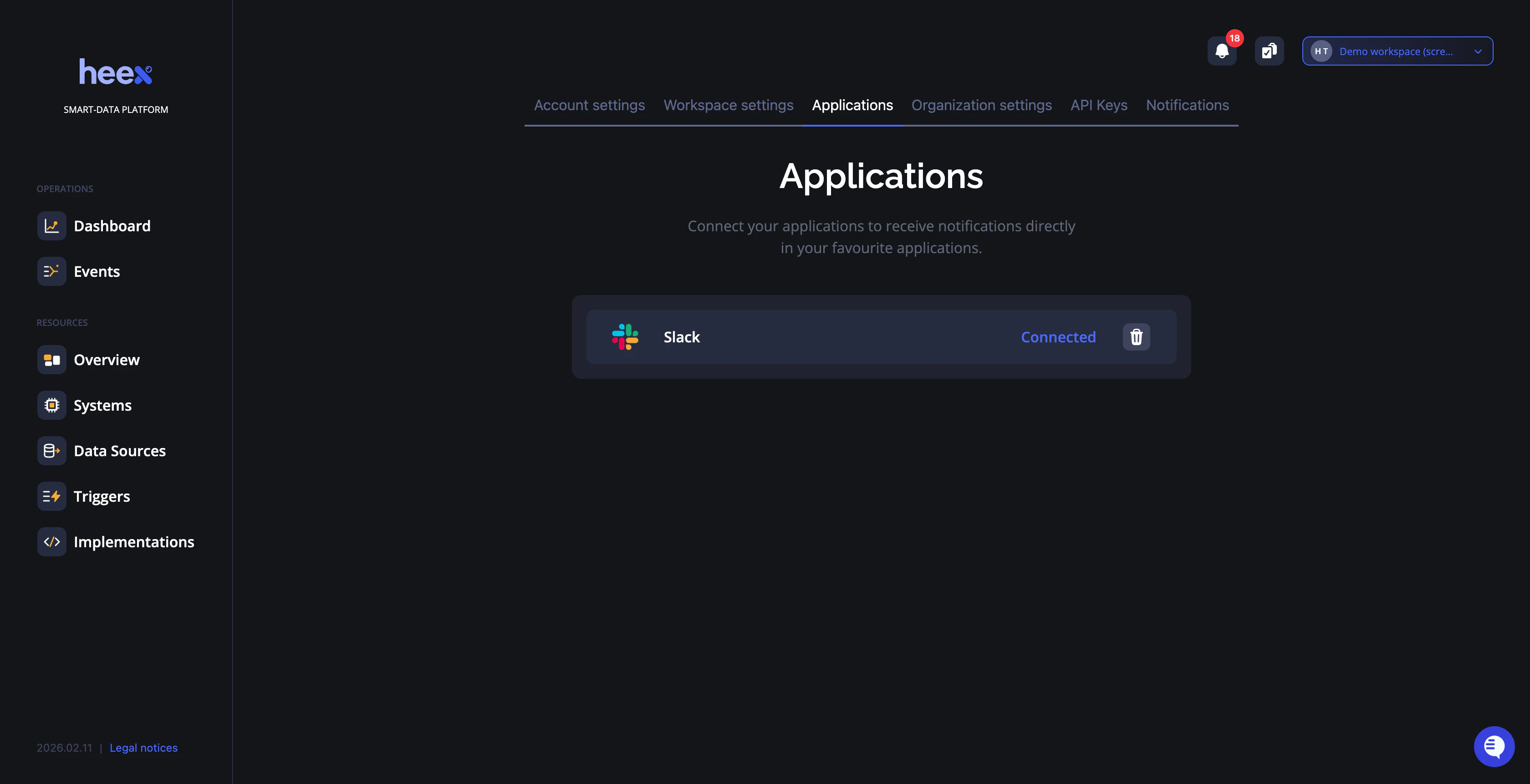 Connected Applications