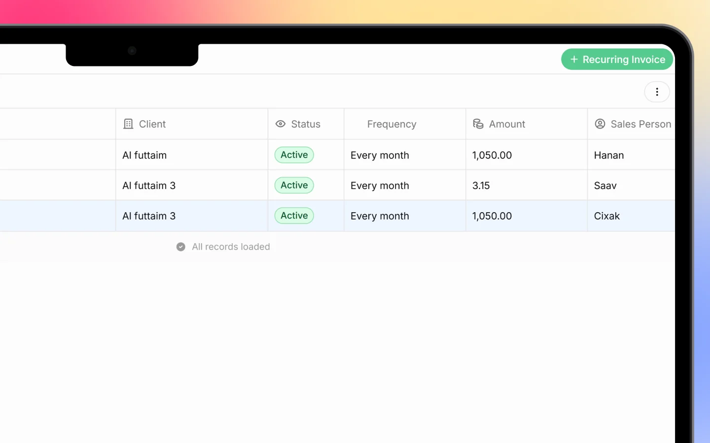Invoice 4