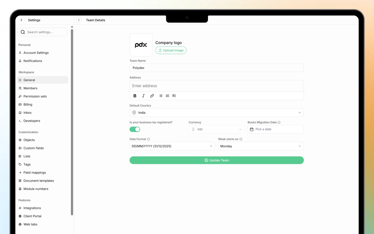 Setting Up Workspace 1 1